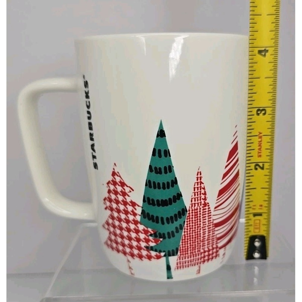 Starbucks 2017 Christmas Holiday Tree Ceramic Coffee Mug 10.8 fl. oz. - Picture 4 of 5